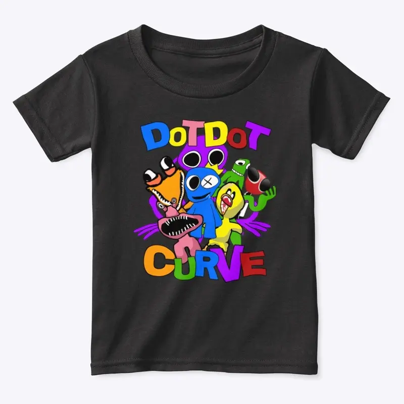 Rainbow freaks toddler tee